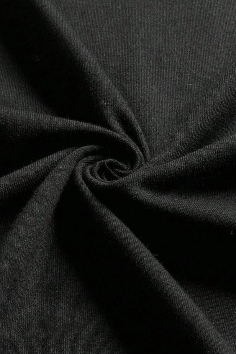 Rahat Çok Yönlü Minimalist Düz Renk Yuvarlak Yaka Kısa Kollu Tişört