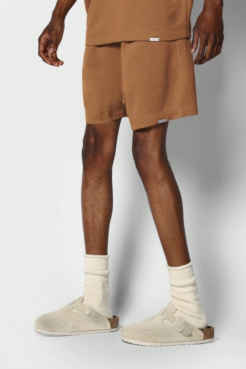 Regular Fit Kısa Kollu Tişört Kısa Set