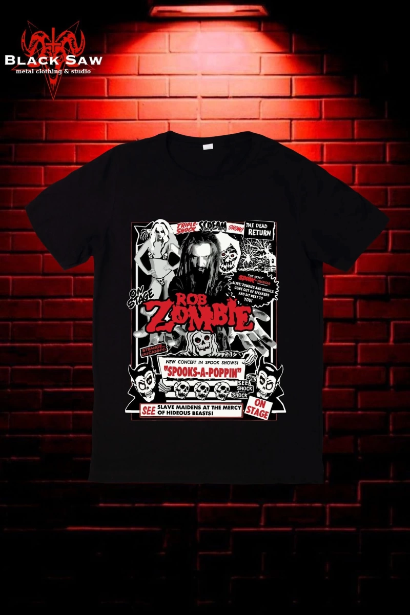 Rob Zombie Heavy Metal Nu Metal Grup KODSİYAHSAW