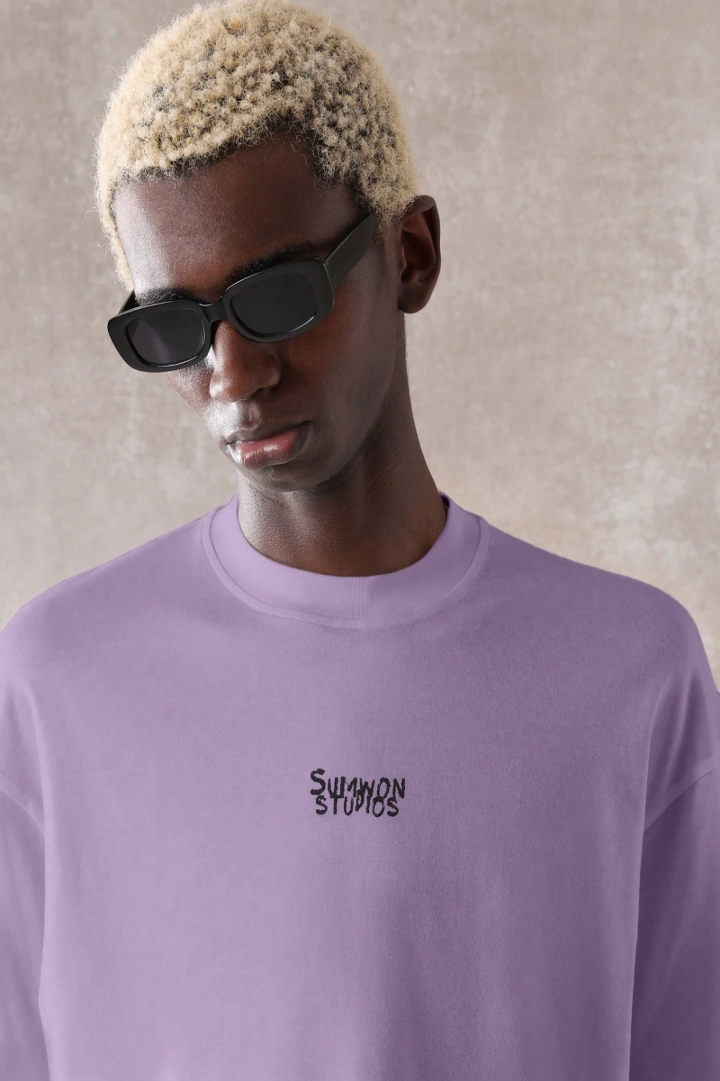 Saint Tropez Grafik Tişört Büyük Boy Rahat Fransız Rivierası Şarap Bardağı Baskılı Yaz