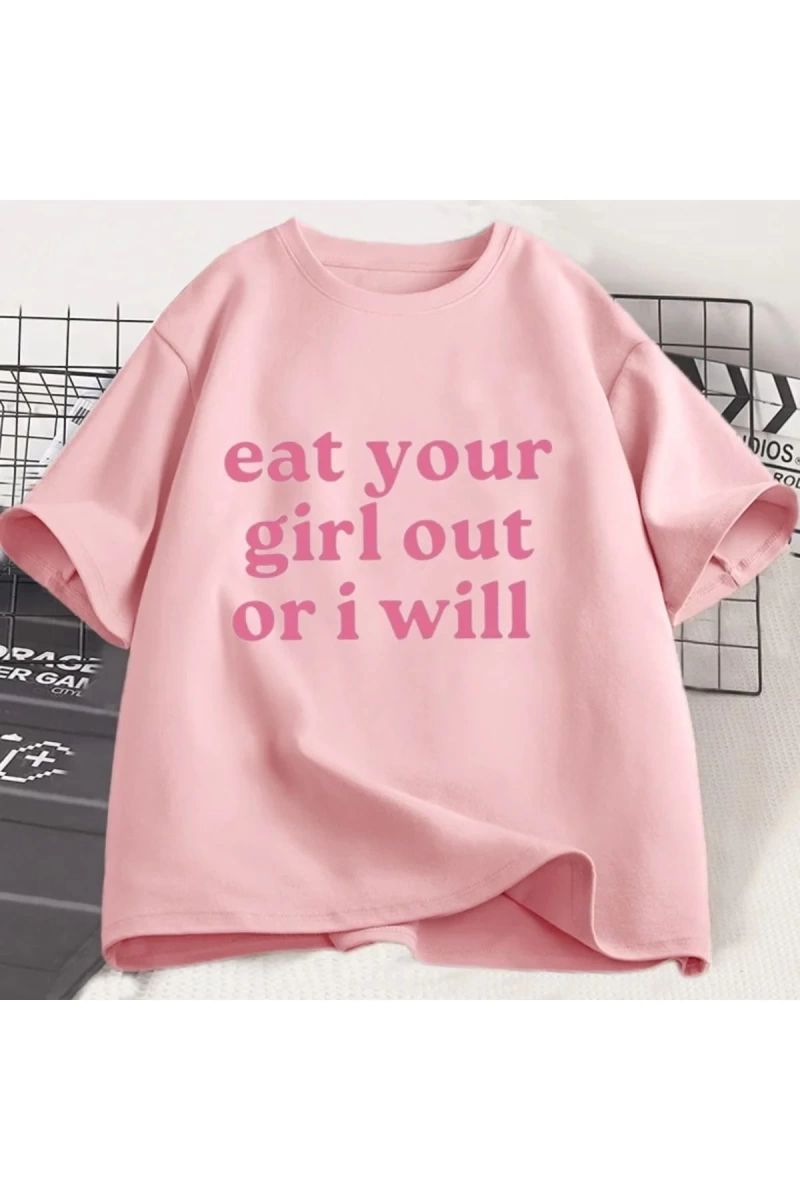 Senin kız dışarı yemek ya da ben T Shirt LGBTQ T-Shirt lezbiyen eşitlik hakları Tshirt gurur