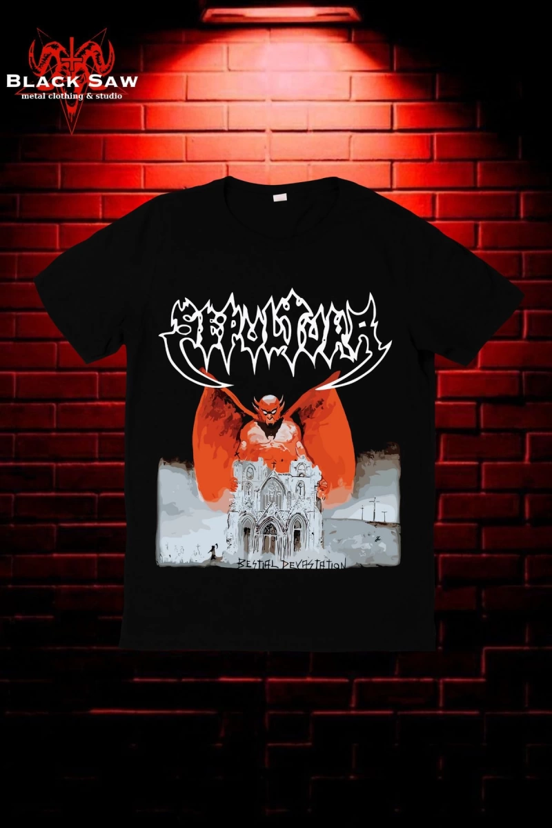 Sepultura Bestial Devastation Thrash Metal KODSİYAHSAW