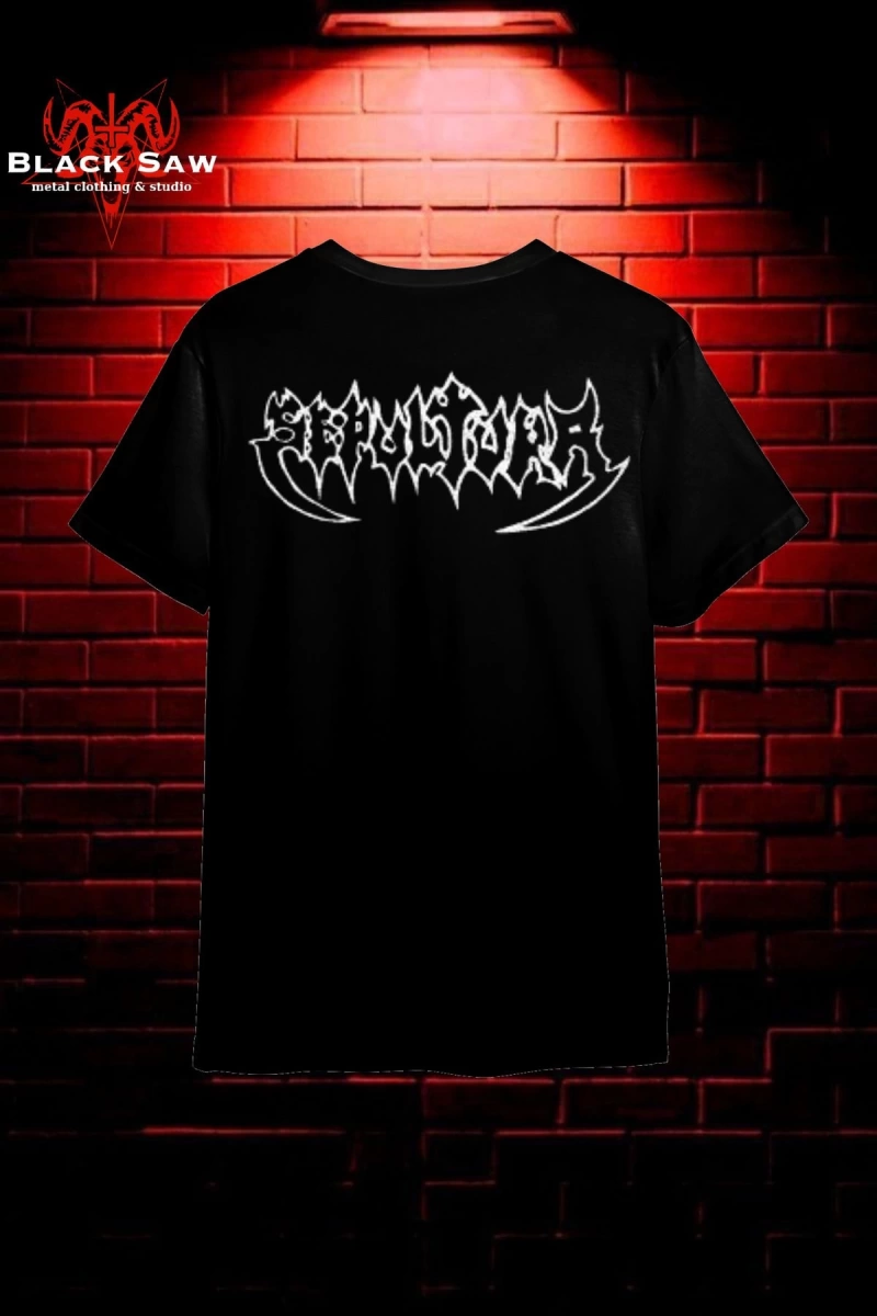 Sepultura Bestial Devastation Thrash Metal KODSİYAHSAW