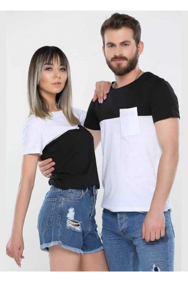 Sevgili Kombini Parçalı Tişört (FİYATLAR 1 ADET İÇİNDİR..!)