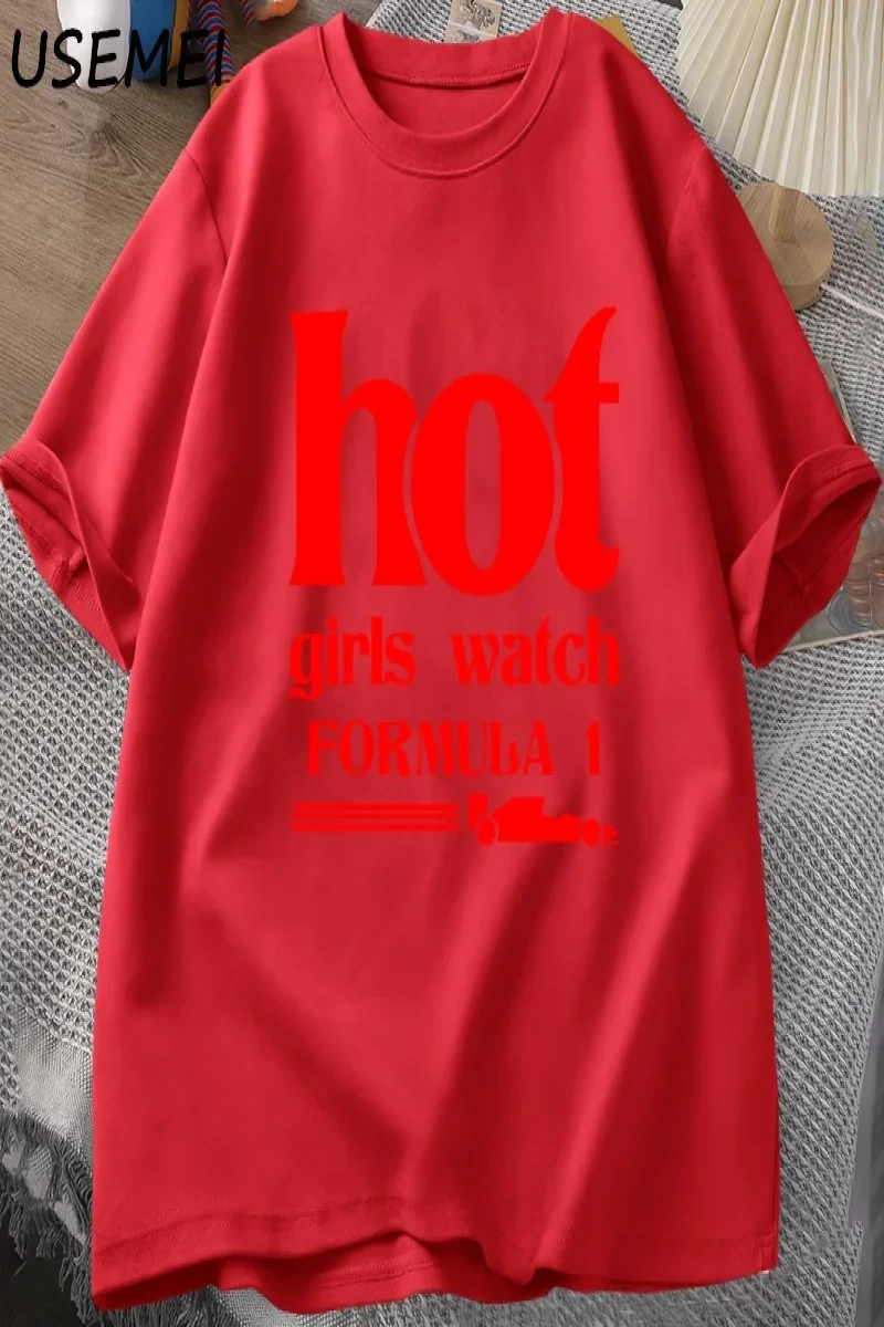 Sıcak kız çocuk saatleri formülü t shirt erkek giysileri baskı rahat pamuk kısa kollu Tee üst 2858