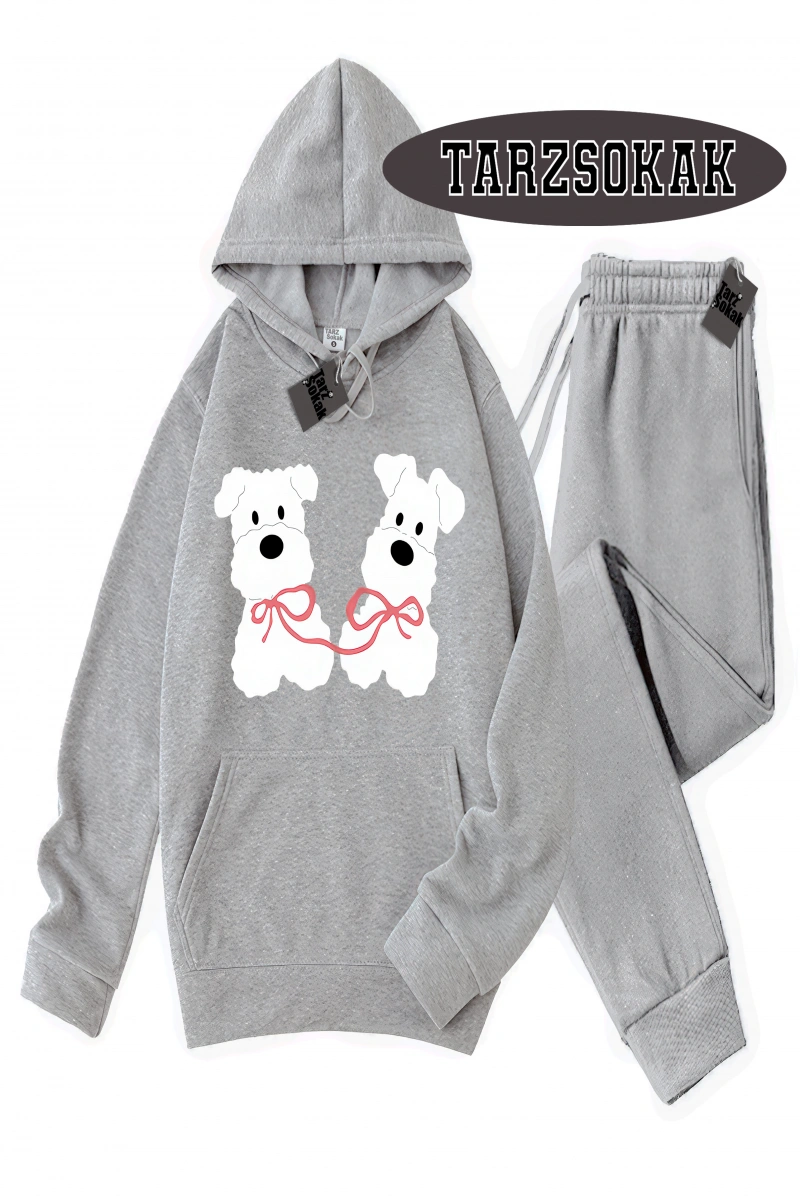 Siyah Kapşonlu film köpek Detaylı ikili TAKIM