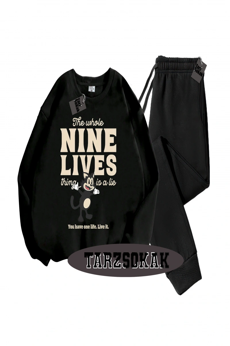 Siyah Kapşonlu Ine lives  Detaylı ikili TAKIM