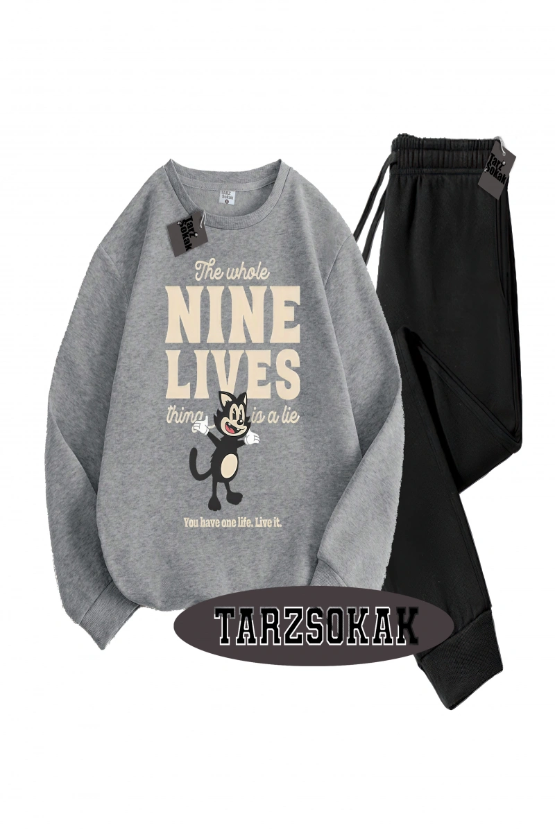 Siyah Kapşonlu Ine lives  Detaylı ikili TAKIM