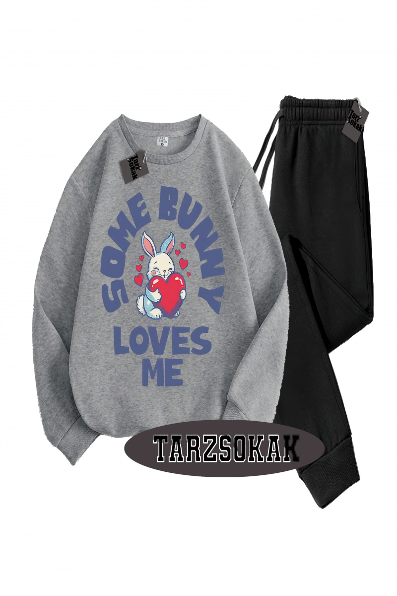 Siyah Kapşonlu Reason Detaylı ikili TAKIM