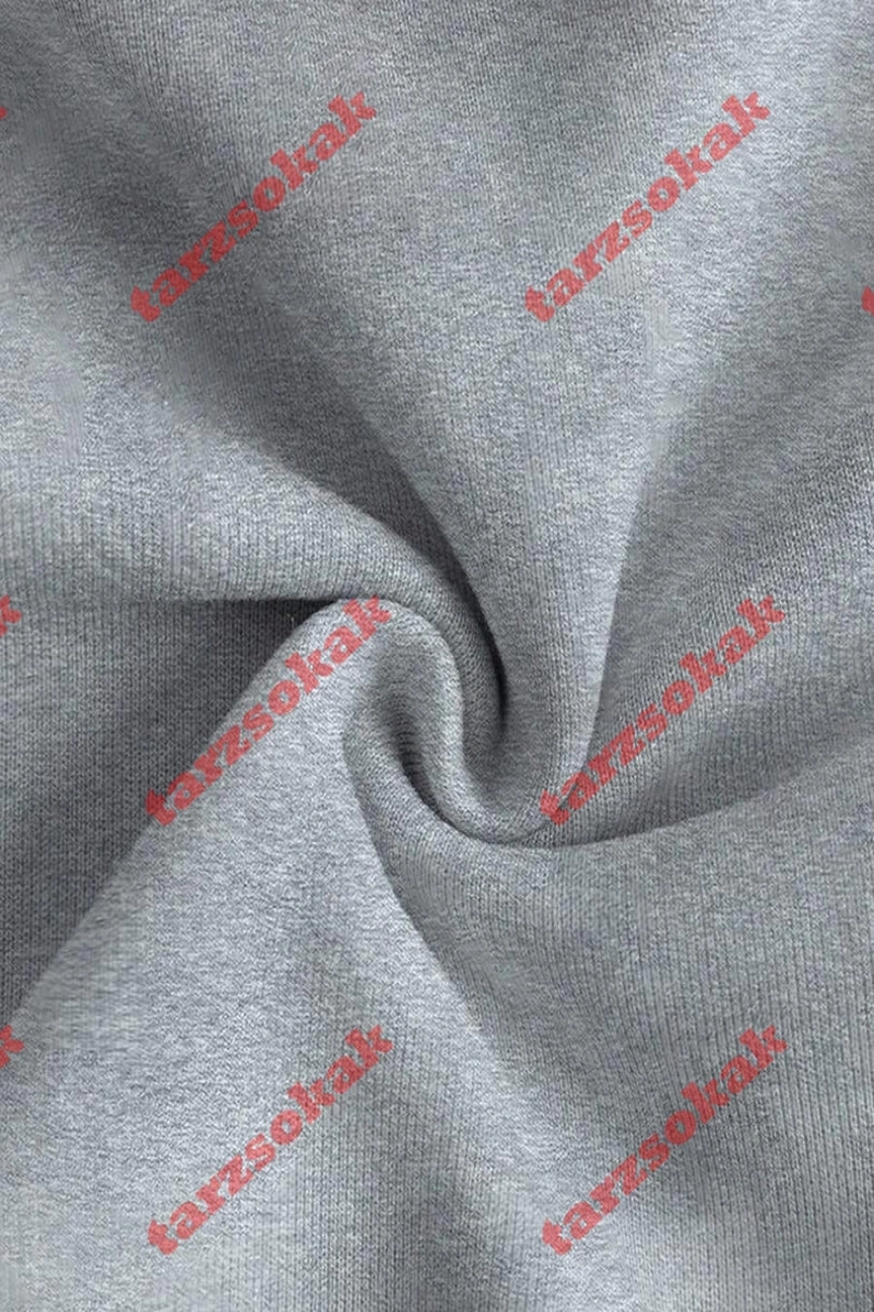 Siyah Kapşonlu RockRoll Detaylı ikili TAKIM