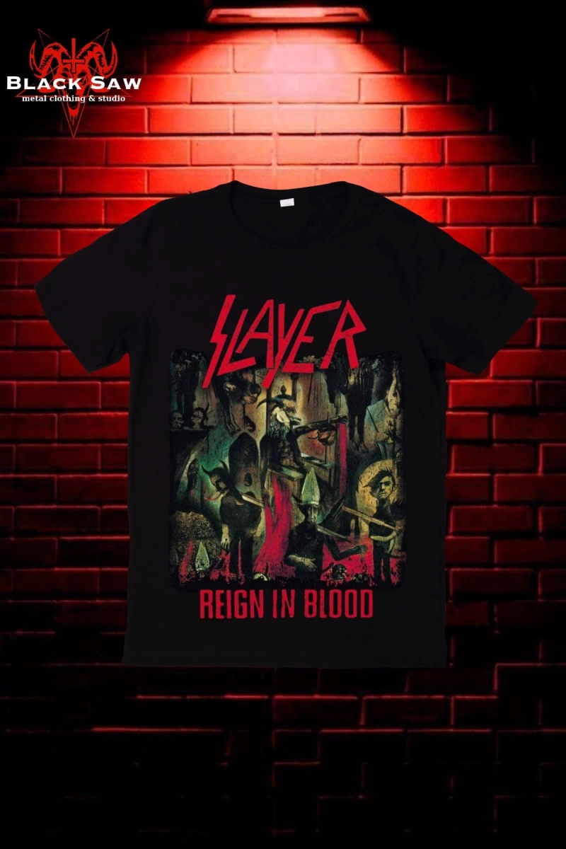Slayer Reign Of Blood Thrash Metal Grup KODSİYAHSAW