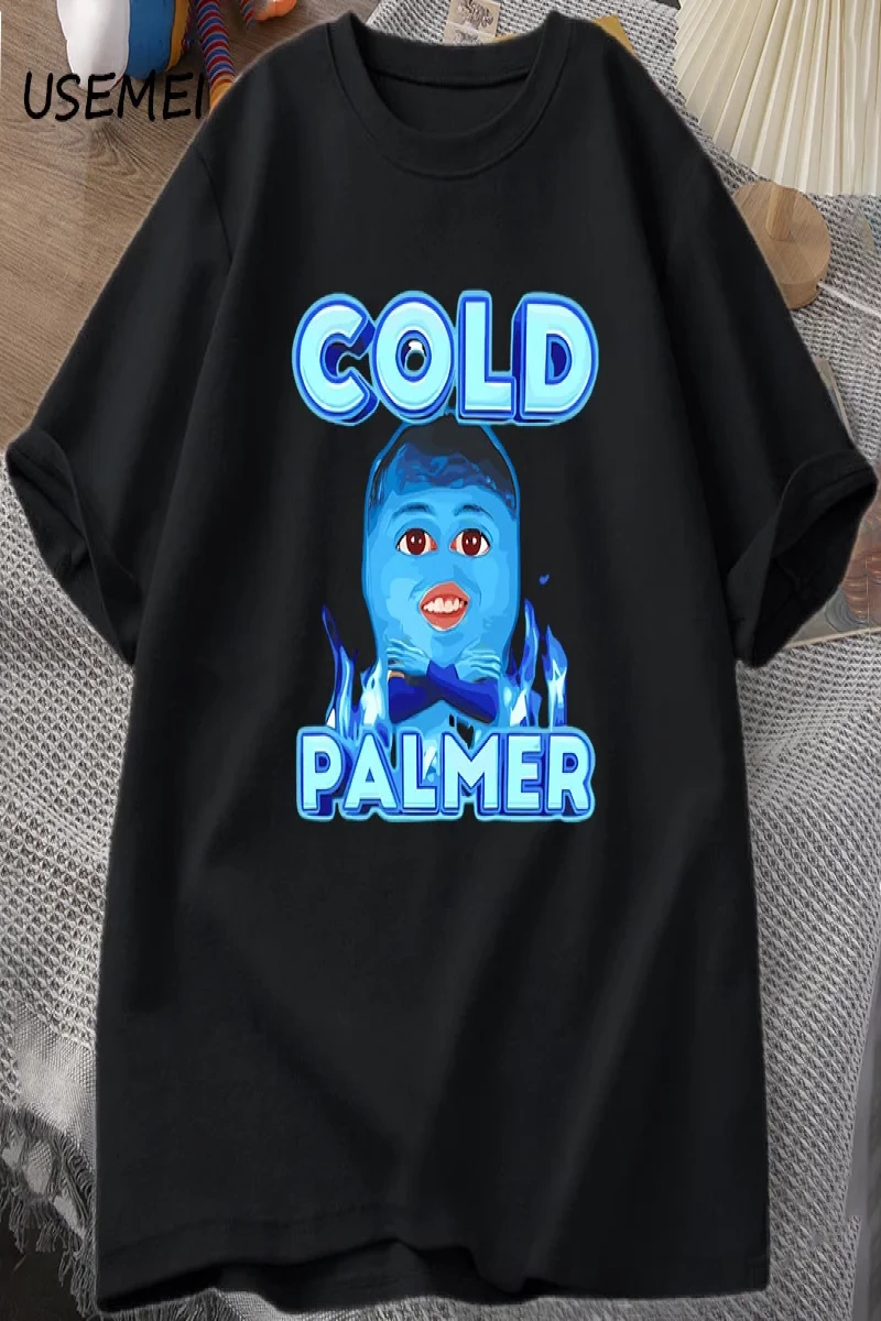 Soğuk Palmer Meme Grafik Tees Erkek Kadın Rahat Pamuk Baskılı T Shirt Moda Kısa Kollu Erkek T 2926