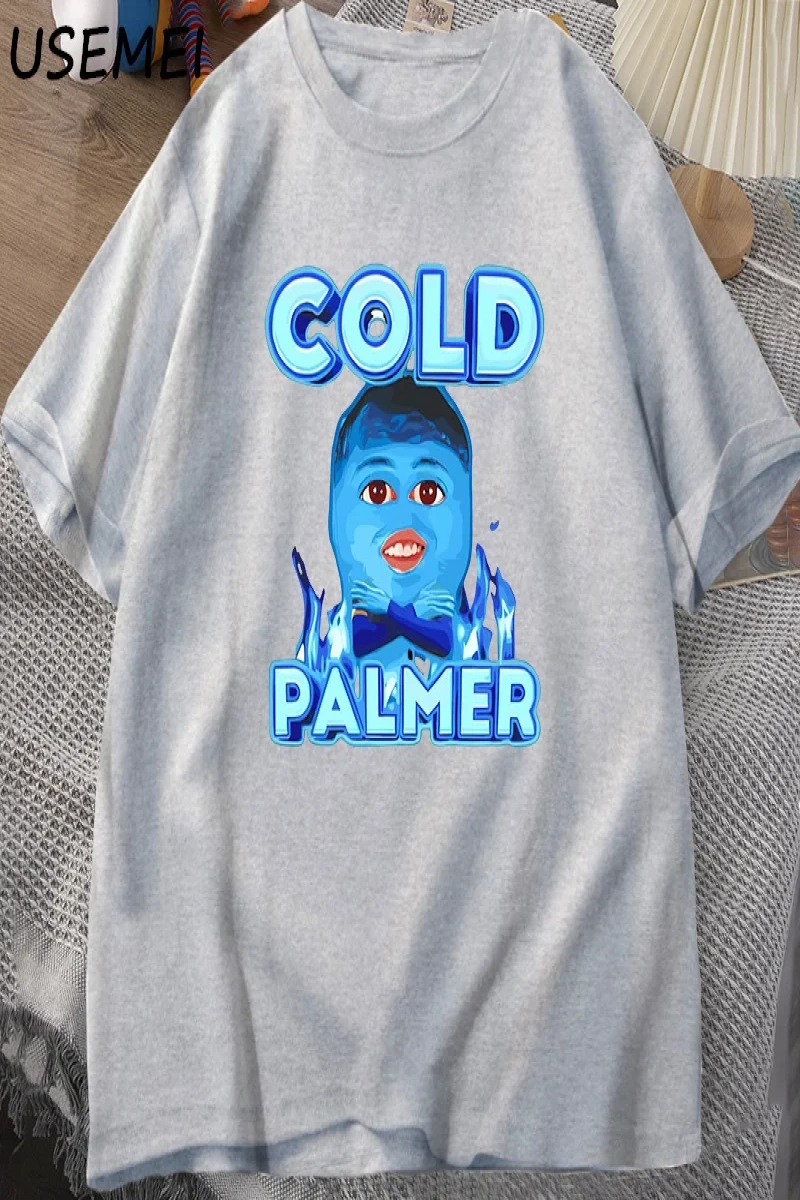 Soğuk Palmer Meme Grafik Tees Erkek Kadın Rahat Pamuk Baskılı T Shirt Moda Kısa Kollu Erkek T 2926