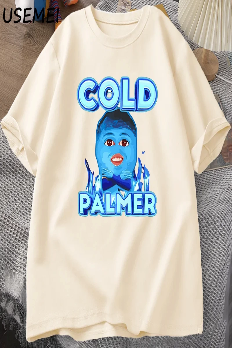 Soğuk Palmer Meme Grafik Tees Erkek Kadın Rahat Pamuk Baskılı T Shirt Moda Kısa Kollu Erkek T 2926