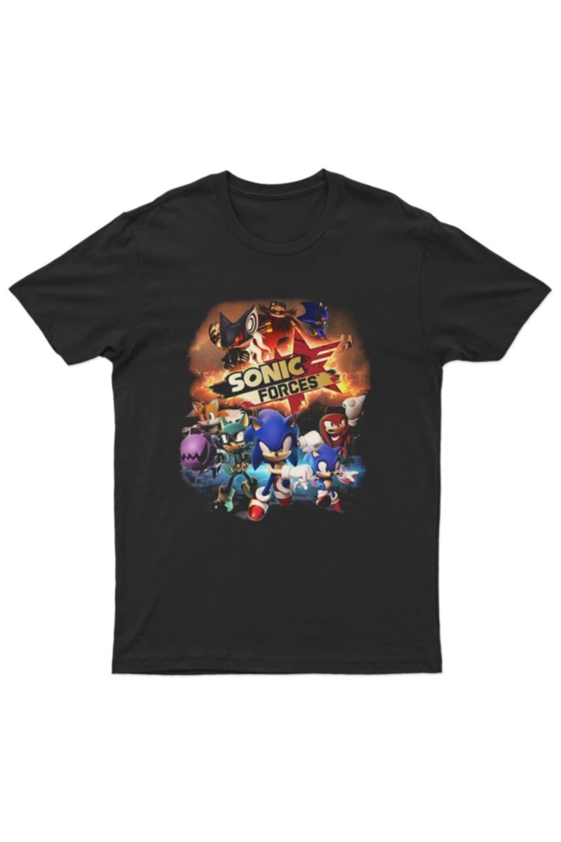 Sonic The Hedgehog Unisex Tişört T-shirt Bet7860