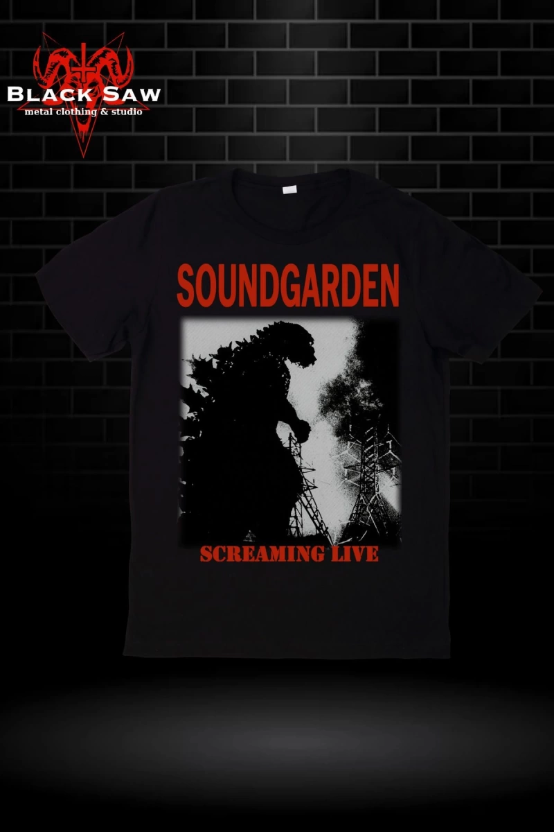 Soundgarden Grunge KODSİYAHSAW