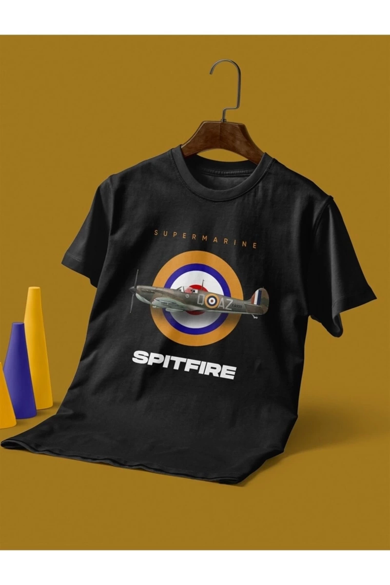 Spitfire Siyah T-shirt