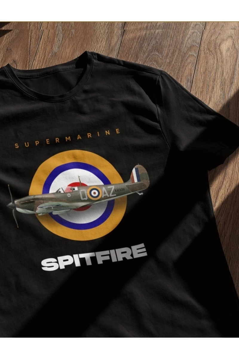 Spitfire Siyah T-shirt