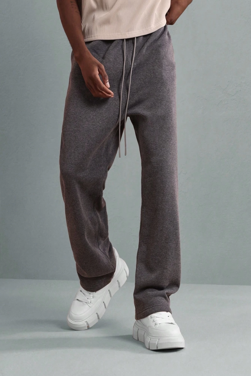 Straight Fit Essential Drop Crotch Jogger