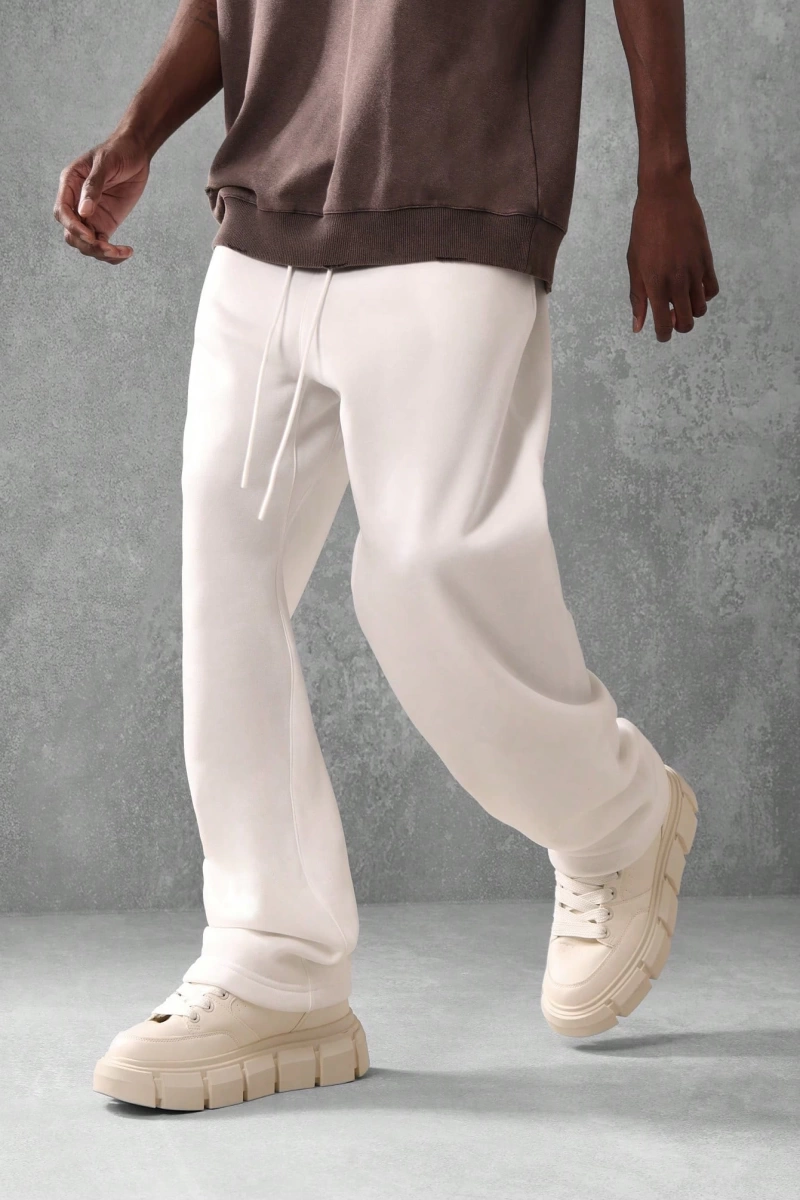 Straight Fit Essential Drop Crotch Jogger