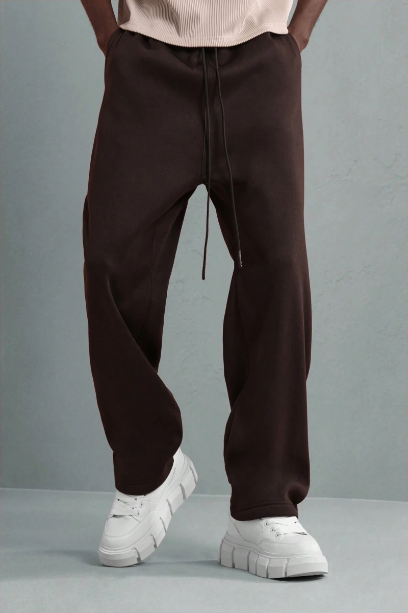 Straight Fit Essential Drop Crotch Jogger