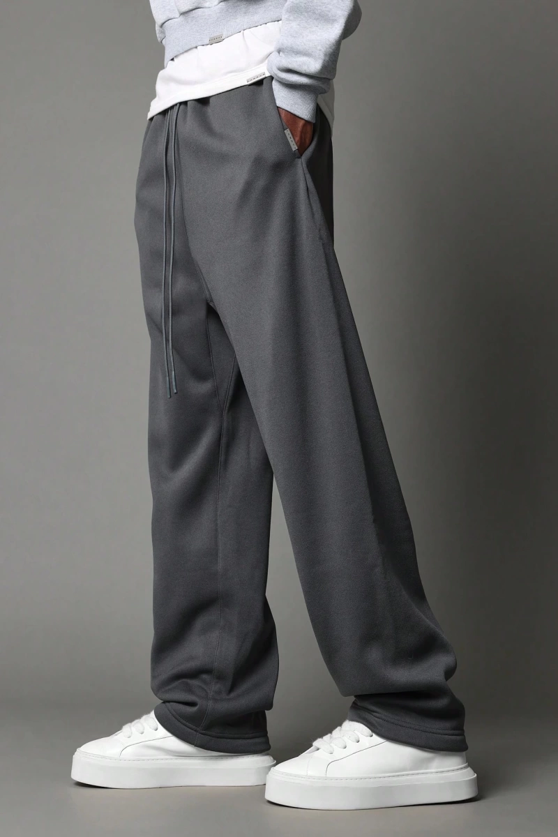 Straight Fit Essential Drop Crotch Jogger