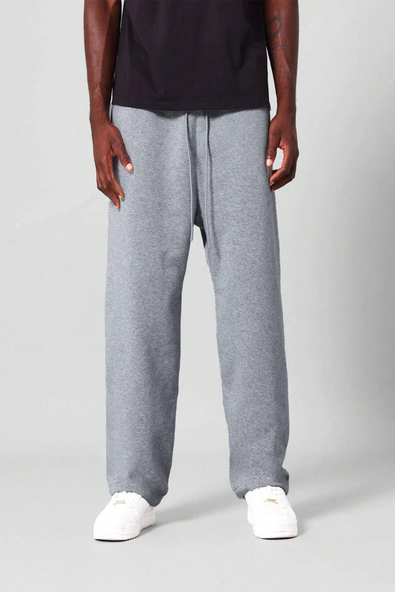 Straight Fit Essential Drop Crotch Jogger