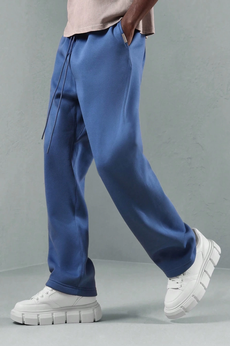 Straight Fit Essential Drop Crotch Jogger