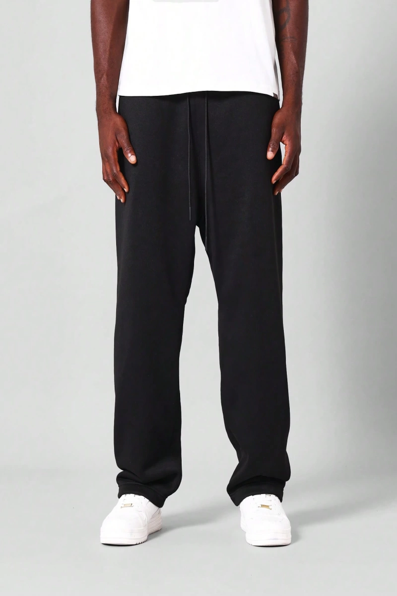 Straight Fit Essential Drop Crotch Jogger
