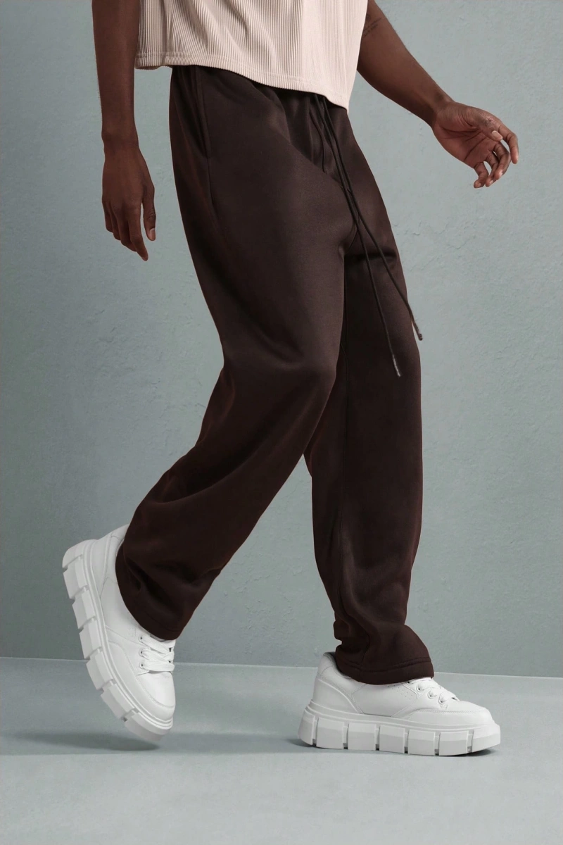 Straight Fit Essential Drop Crotch Jogger