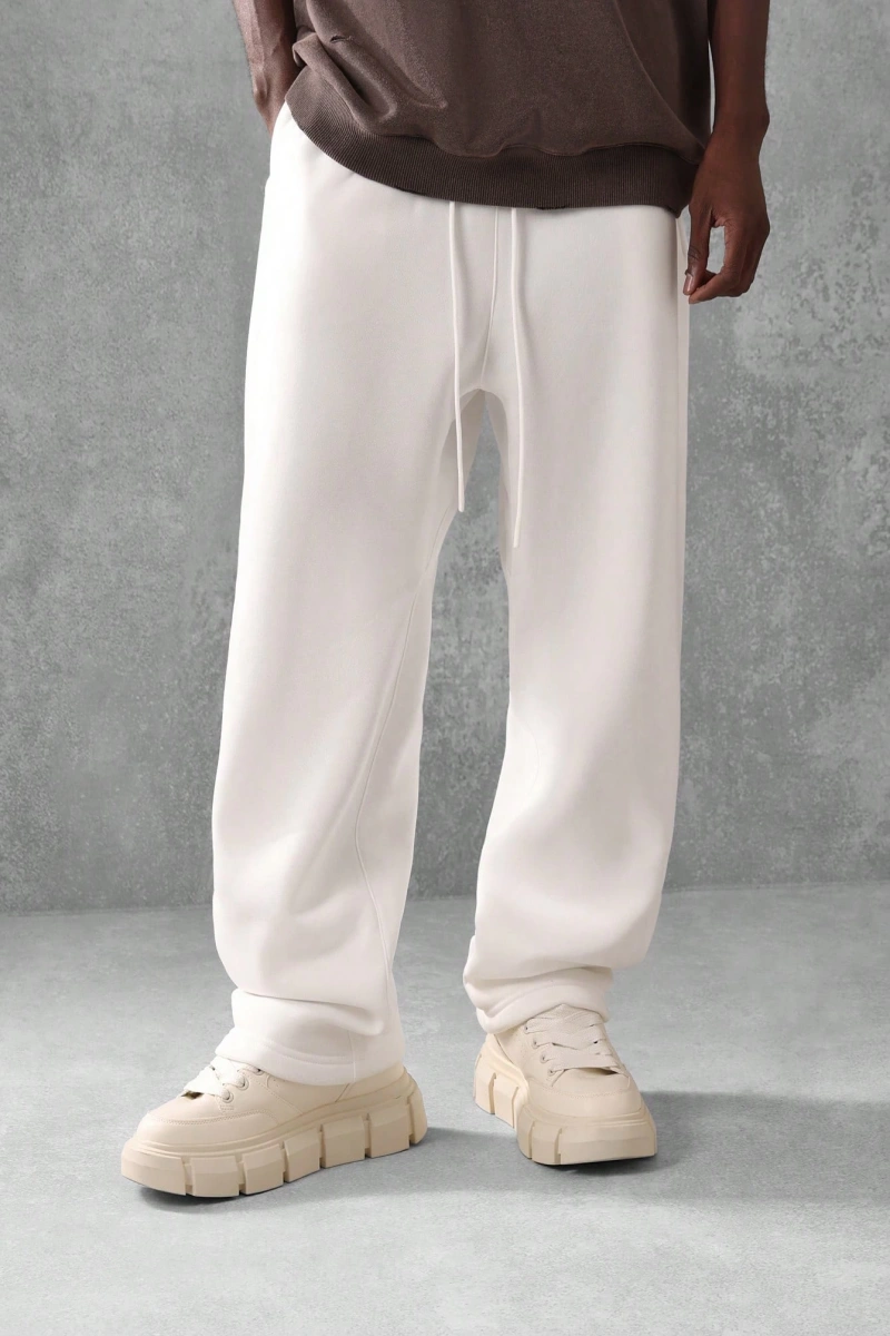 Straight Fit Essential Drop Crotch Jogger