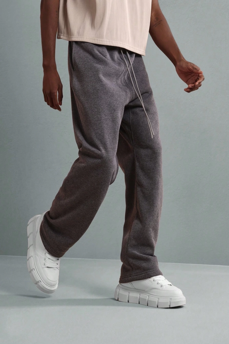 Straight Fit Essential Drop Crotch Jogger