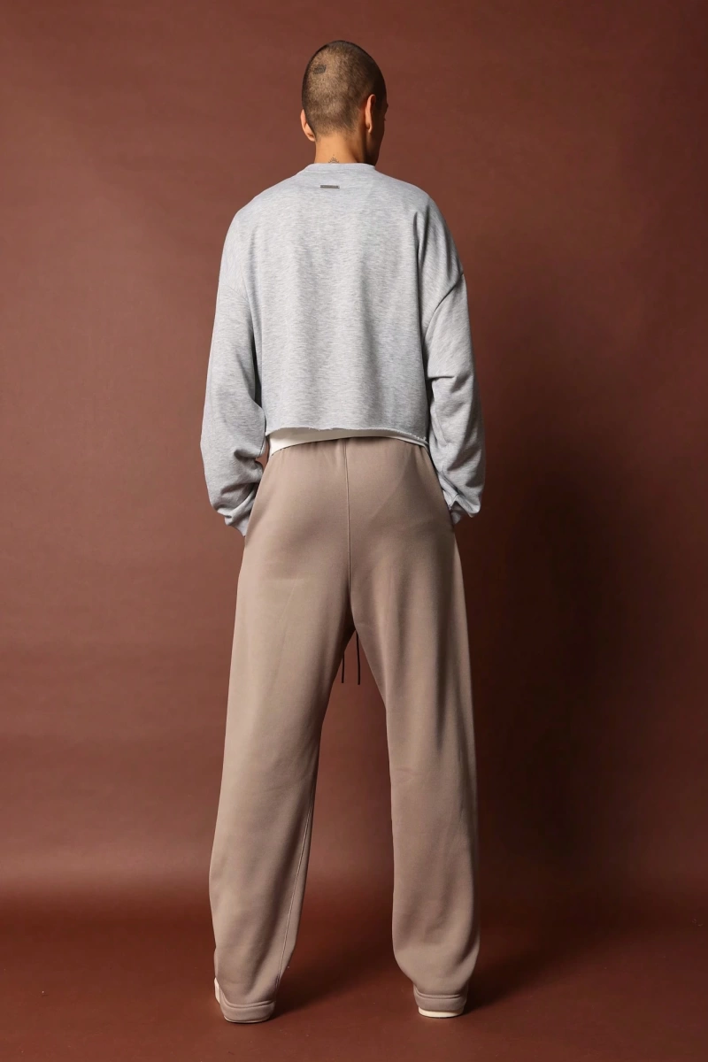Straight Fit Essential Drop Crotch Jogger