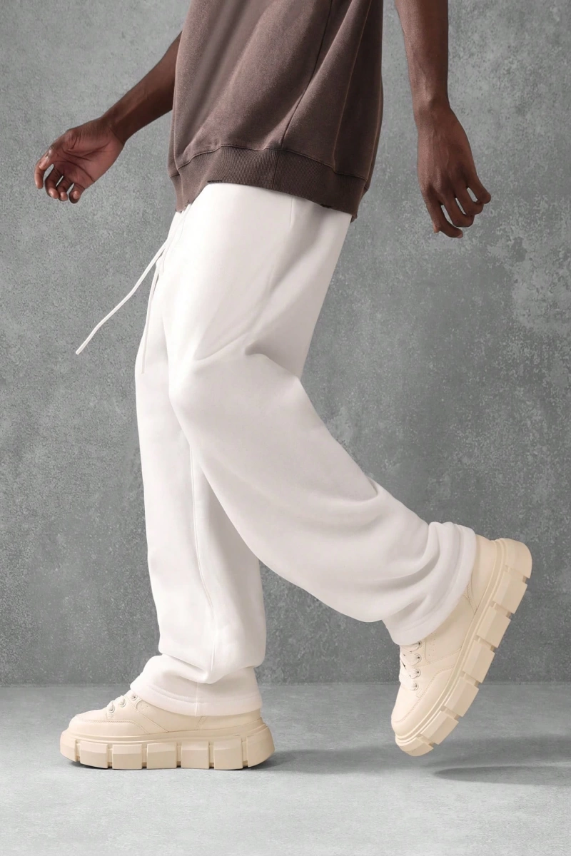 Straight Fit Essential Drop Crotch Jogger