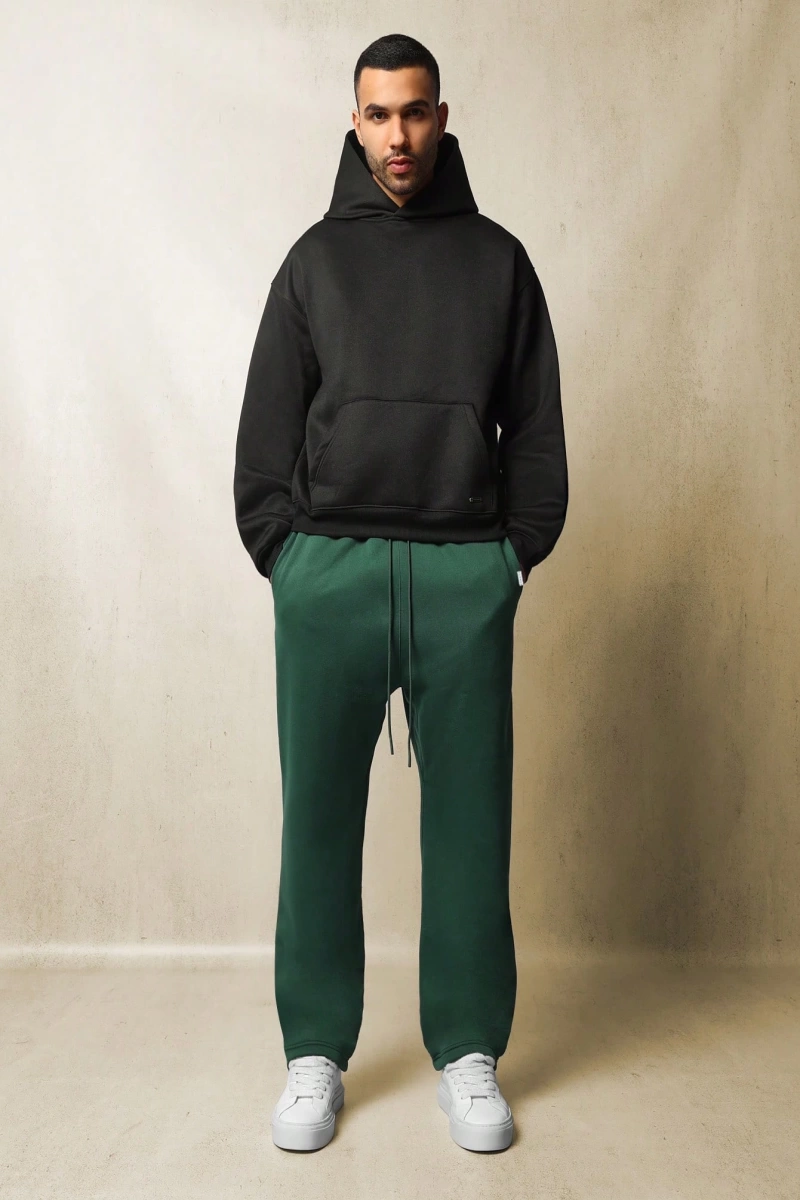 Straight Fit Essential Drop Crotch Jogger
