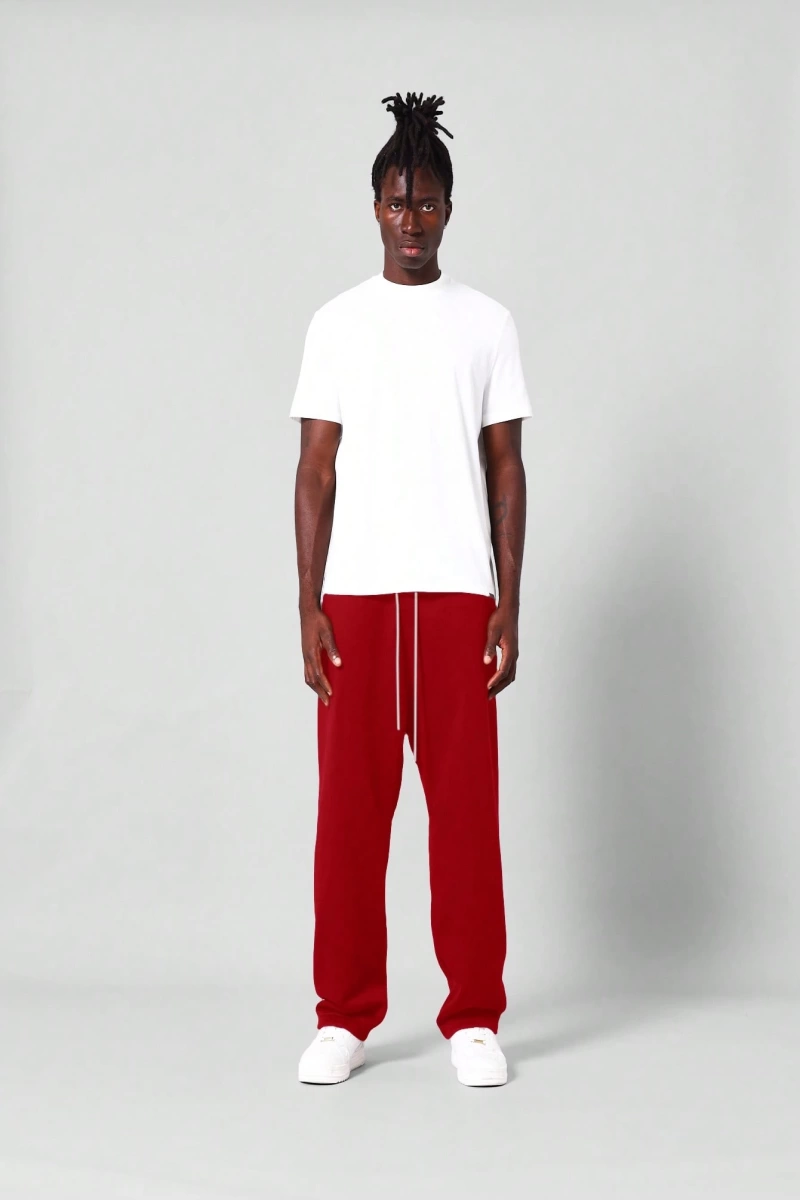 Straight Fit Essential Drop Crotch Jogger