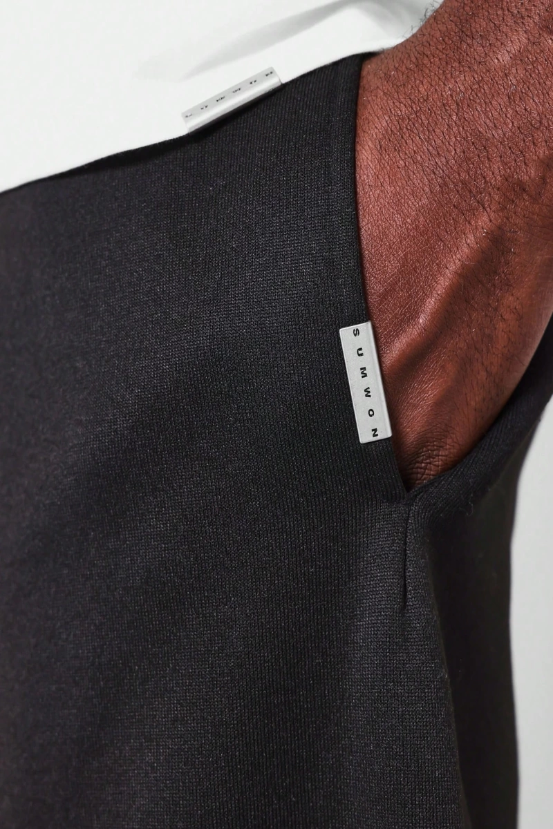 Straight Fit Essential Drop Crotch Jogger