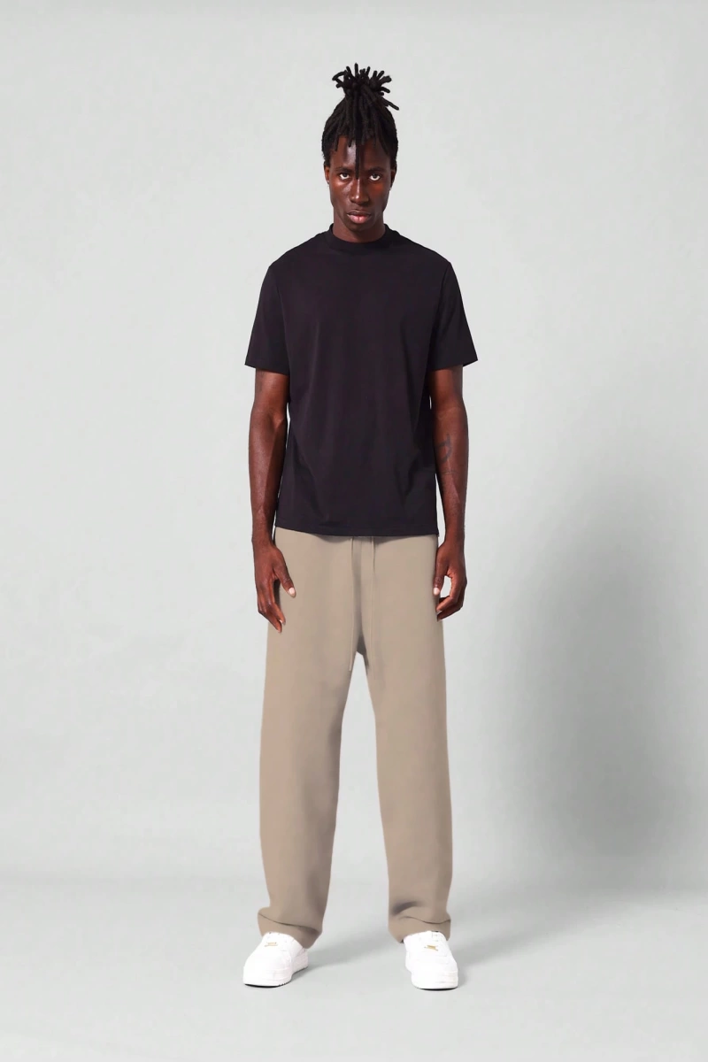 Straight Fit Essential Drop Crotch Jogger