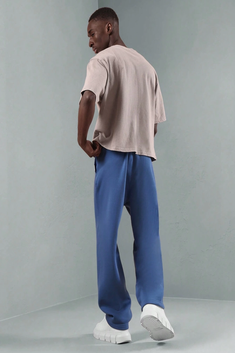 Straight Fit Essential Drop Crotch Jogger