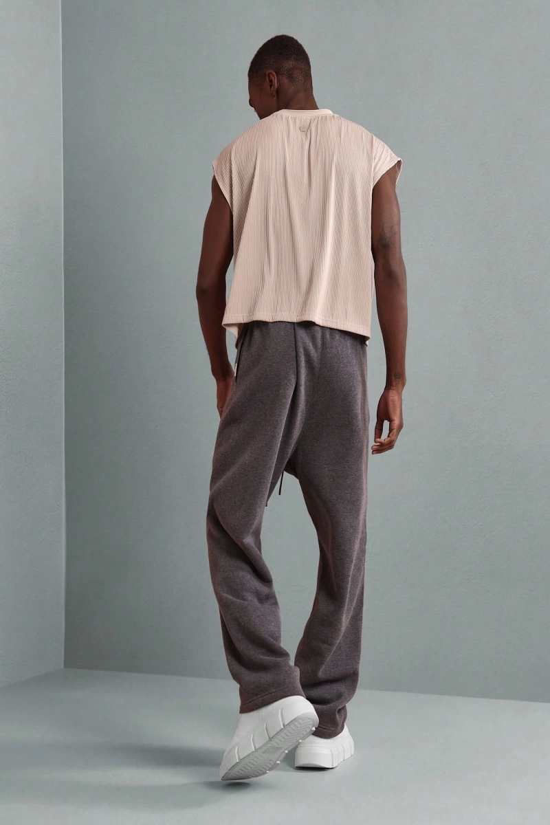 Straight Fit Essential Drop Crotch Jogger