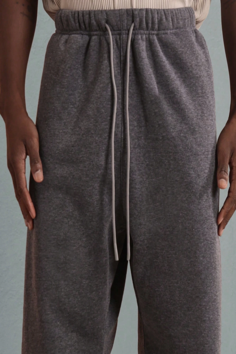 Straight Fit Essential Drop Crotch Jogger