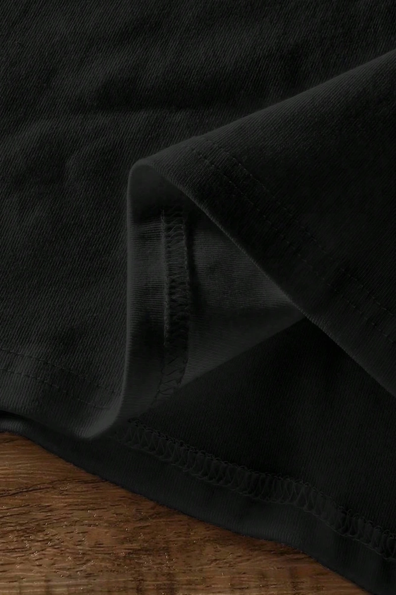 Süt İpek Normal Tişört, Minimalist Moda Günlük Giyim