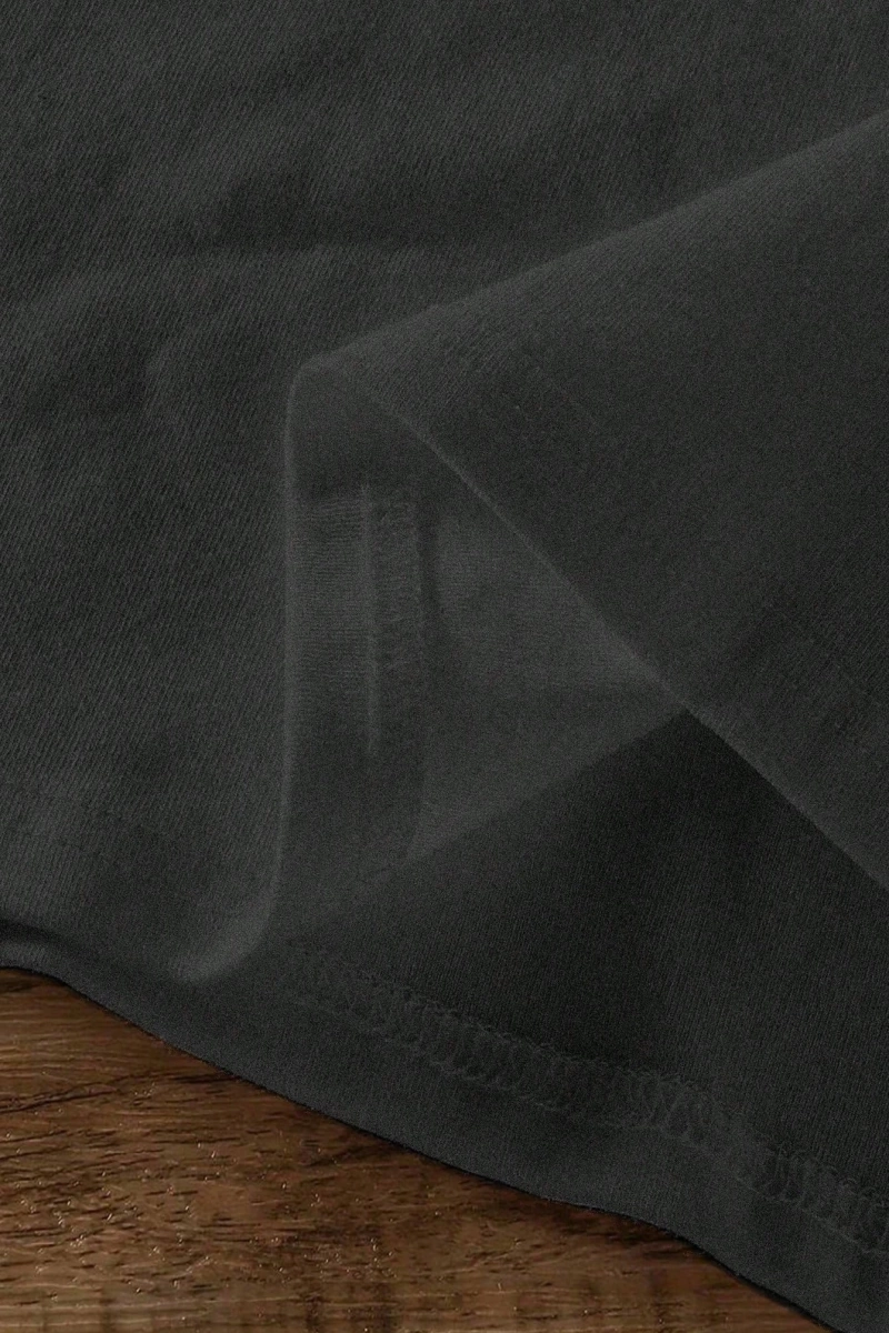Süt İpek Normal Tişört, Minimalist Moda Günlük Giyim