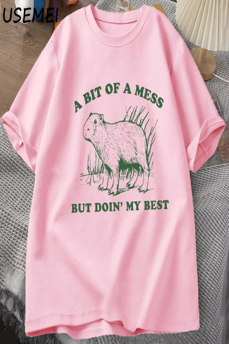 T-shirt erkek kadın Fuuny kedi güzel baskı T Shirt yaz pamuk erkek t-shirt rahat Harajuku boy 2877