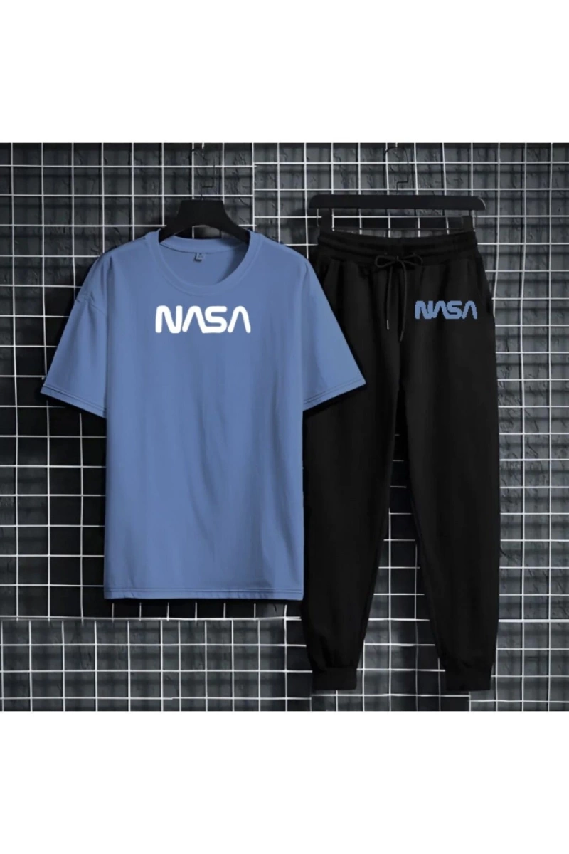 T-Shirt Eşofman Takımı NASA TASARIM BASKILI