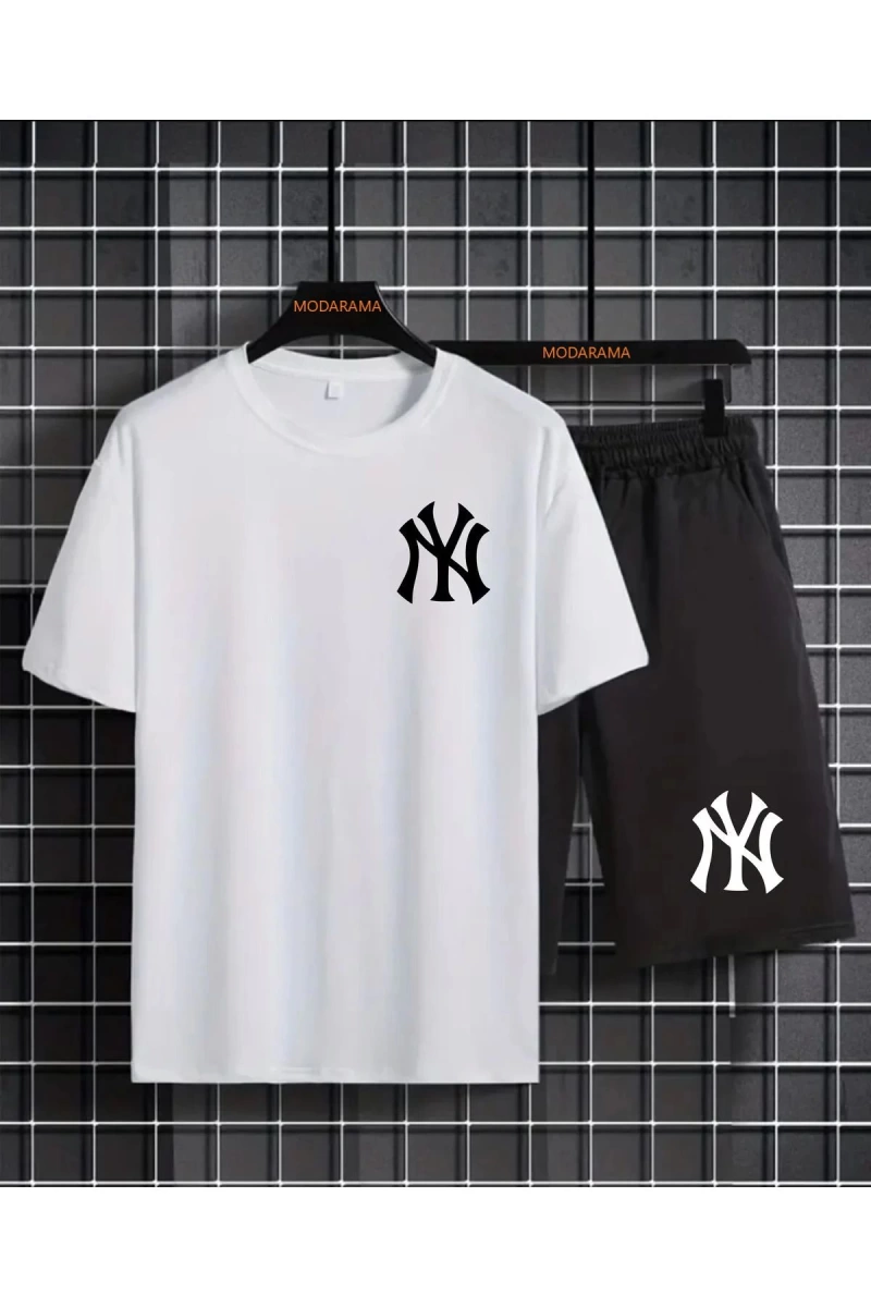 T-Shirt Şort takım NY TASARIM BASKILI
