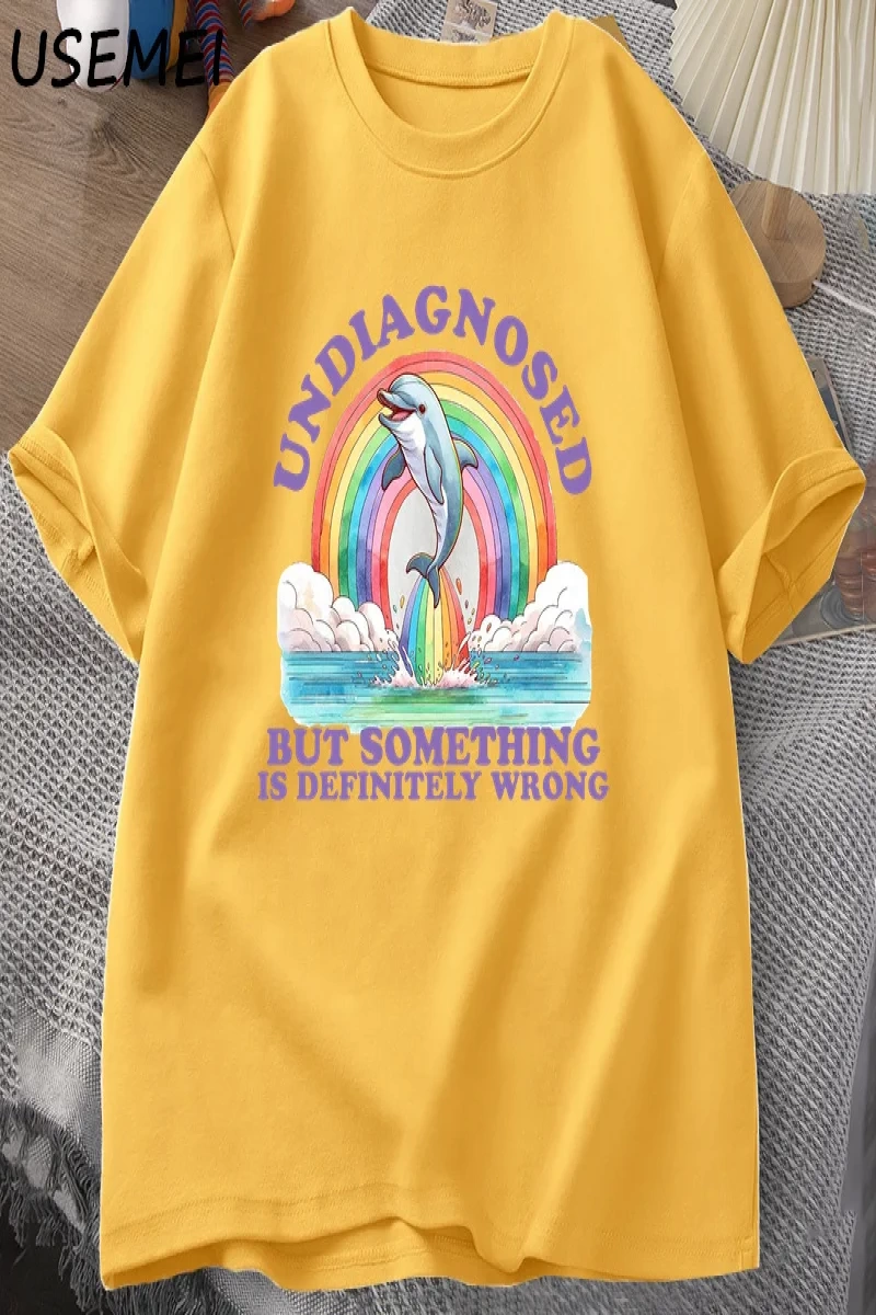 Tanısız Ama Kesinlikle Yanlış Bir Şey T-Shirt Vintage erkek Giysileri Yaz Pamuk Kısa Kollu T  2850