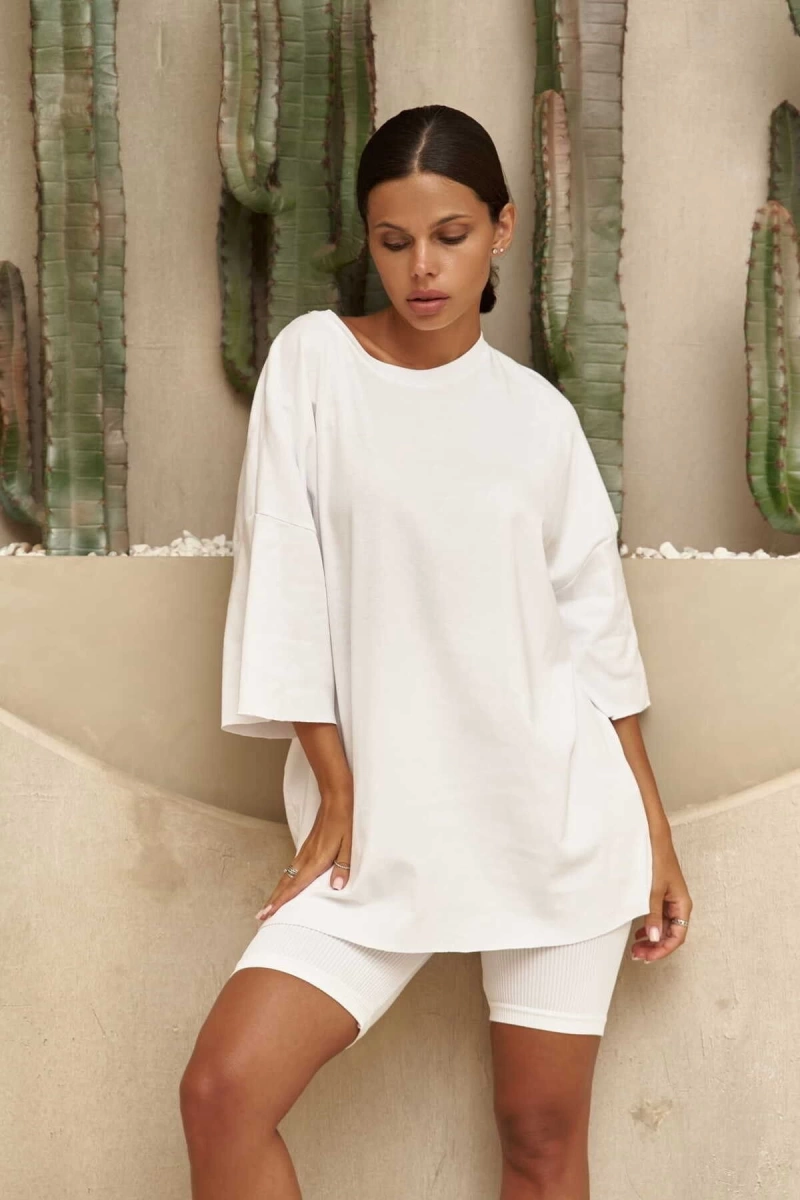 Taylor Oversize Beyaz