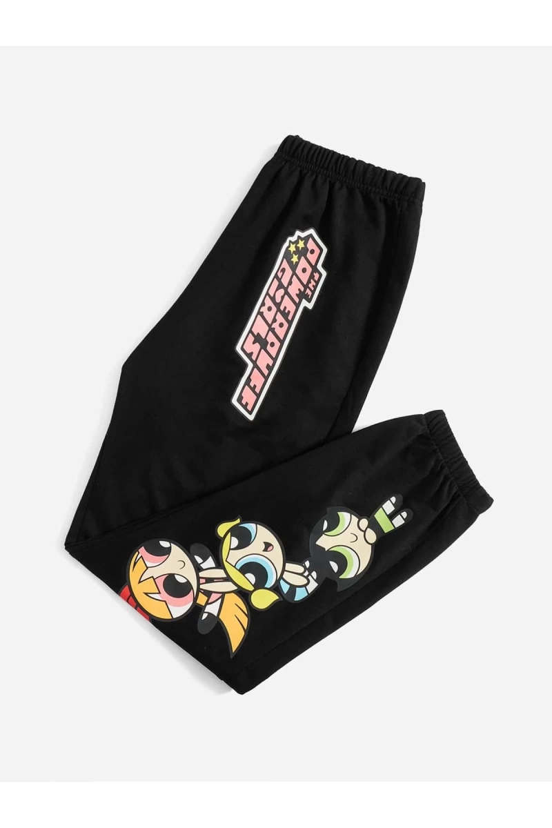 The Powerpuff Girls | Cartoon Graphic 4 Mevsim Eşofman