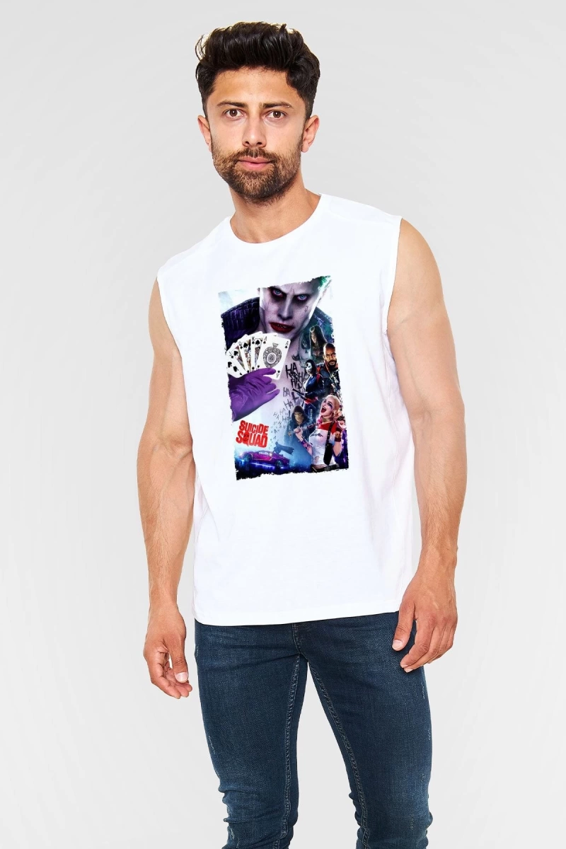 The Suicide Squad (İntihar Timi) Beyaz Unisex T-Shirt